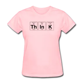 "ThInK" (black) - Women's T-Shirt