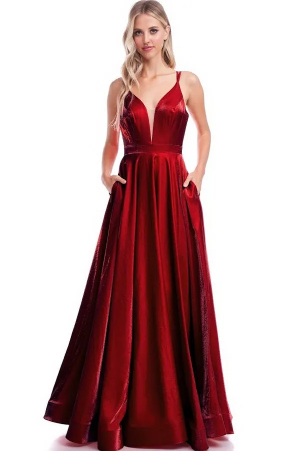 Sleeveless Evening Dress