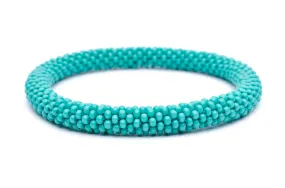 Solid Turquoise Bracelet- Extended 8"