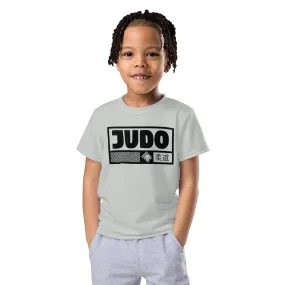 Summer Must-Have: Boy's Short Sleeve Judo Rash Guard - Smoke