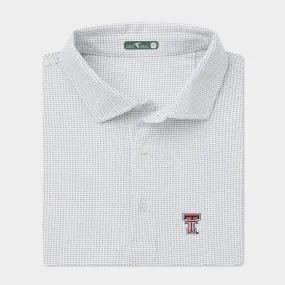 Texas Tech Textured Jacquard brrrº Polo