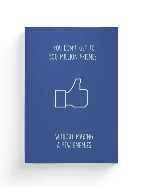 The Social Network Minimalistic Composition Notebook