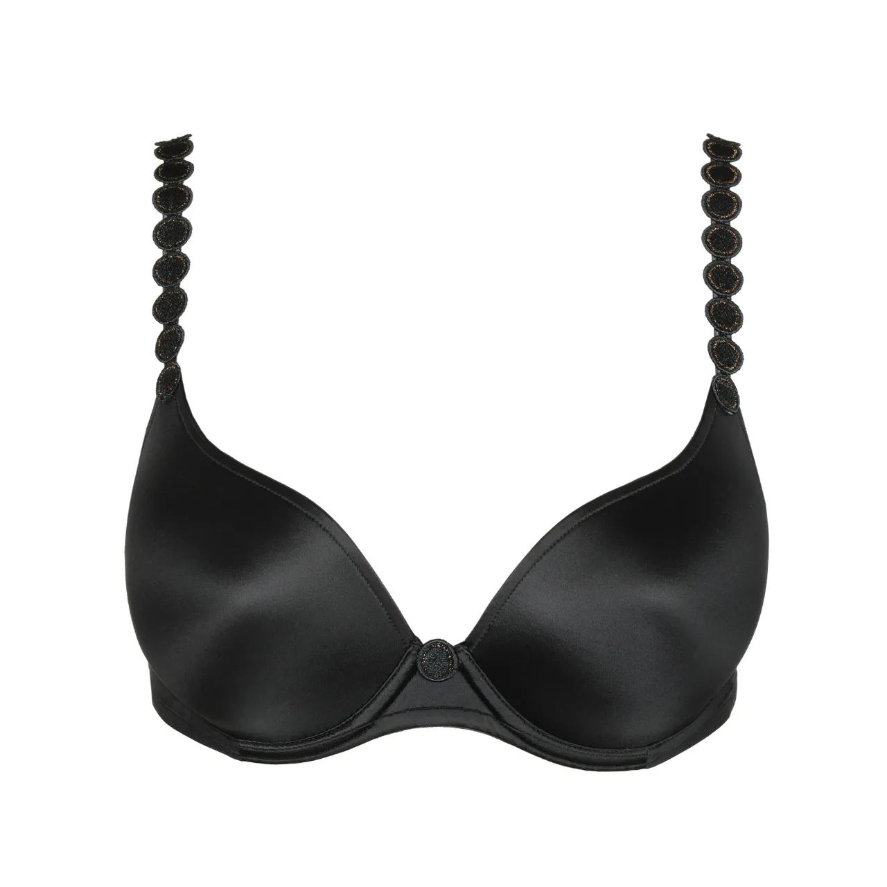 Tom Heart Shape Bra in Graphite Grey