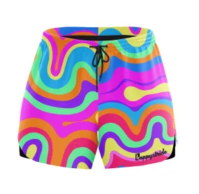 ''Twirly swirly" classic shorts