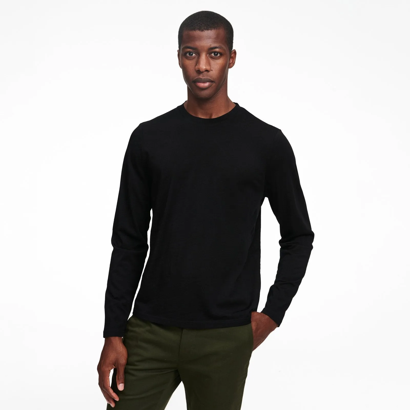 Ultralight Crewneck Long Sleeve T-Shirt