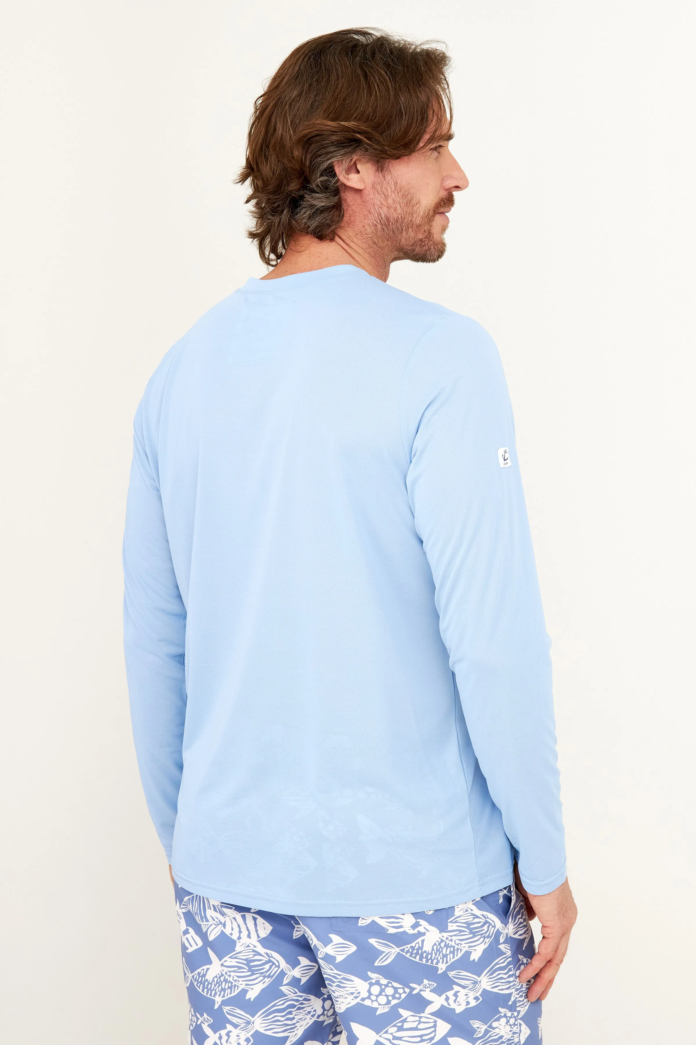 UPF50 Tech Shirt - Serenity Blue