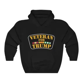 Veteran for Trump Pullover Hoodie 8 oz.