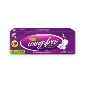 Wingsfree Sanitary Pads with Wings and Odor Control