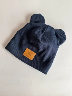 Winter bear beanie Navy