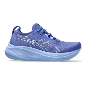 Women's Asics GEL-Nimbus 26, Sapphire/Light Blue, 7.5 B Medium