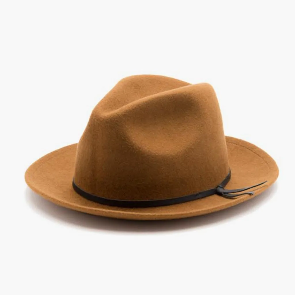 Yellow108 Luke Fedora | Caramel